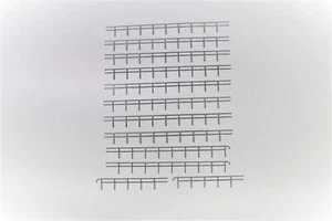 9167DM HO Geländer Handlauf für Eisenbahnbrücken etc. 12 Stück Maßstab 1:87 - Bild 1 von 1