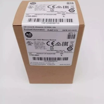 1766MM1 1PCS Brand New 1766MM1 Allen-Bradley 1766-MM1 module  Fast Shipping - Image 1 of 2