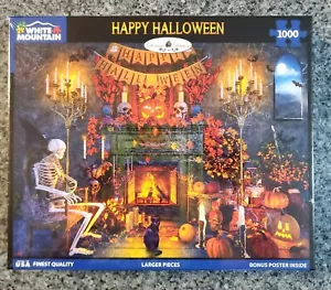 NEU White Mountain HAPPY HALLOWEEN 1000-teiliges Puzzle Dominic Davison - Bild 1 von 6