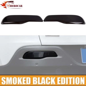 Smoked Lens Rear Bumper Tail Fog Light Cover for Jeep Cherokee 2014 2015 2016 17 - Bild 1 von 8