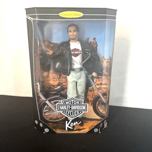 1998 Harley Davidson Motorcycles Ken Doll Mattel Limited Edition 22255 NRFB - Imagen 1 de 13