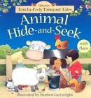 Animal Hide-And-Seek (Touchy Feely Flap Book) By Jenny Tyler **Brand New**