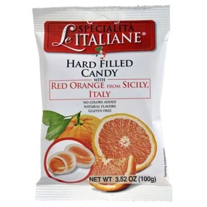 Le Specialita Italiane Red Orange Candy 3.52 oz (Pack Of 12) - Picture 1 of 2