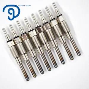 Glow Plug Fit For 1988-1994 Ford F350 F250 IDI 7.3L F2TZ12A342A 8Pcs - Picture 1 of 6