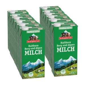 Berchtesgadener Land Berg und Alpen H-Milch, 3,5% Fett 12er Pack - Bild 1 von 1