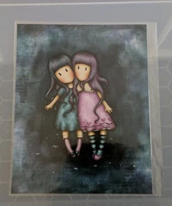 Sisters Gorjuss By Suzanne Woolcott Print Rare Pre Santoro - Picture 1 of 1