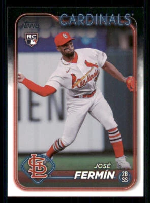 2024 Topps #305 Jose Fermin RC - Image 1 of 2