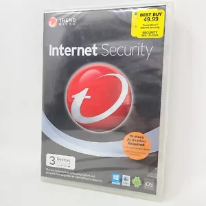 Trend Micro Internet Security (Windows 8/Mac/And/iOS, 3 Devices Protected) - Picture 1 of 3