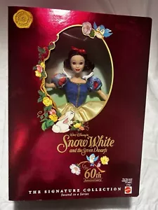 Disney's Snow White 60th Anniversary Doll 1997 Mattel 17761 NEW - Picture 1 of 2
