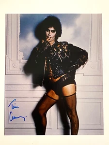 Tim Curry Hand Signed Autographed 8x10 Photo Rocky Horror Picture Show - Picture 1 of 5