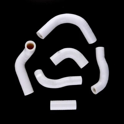 Kit de manguera de radiador de silicona blanco para HUSQVARNA TC450 TC510 TE450 TE510 2003-2009 Foto 1 de 4