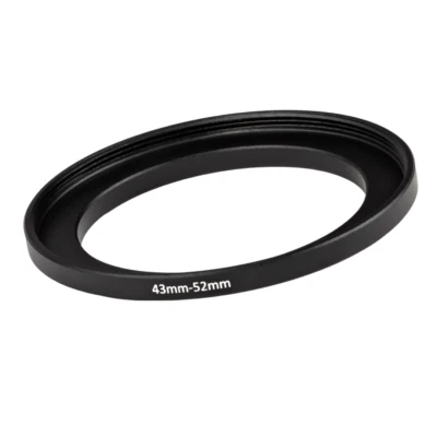 43mm to 52mm Stepping Step Up Filter Ring Adapter 43mm-52mm  - Image 1 of 2