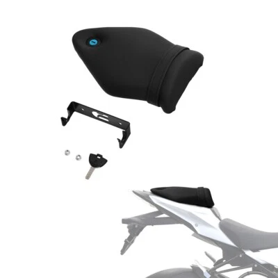 Black Rear Passenger Seat Fit For BMW S1000RR 2009-2018 S1000R 2014-2020 2015 - Изображение 1 из 4