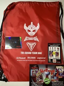 SDCC 2024 UltraMan Drawstring Bag Exclusive Goodie Bag & Tcg Promo Card - Picture 1 of 3