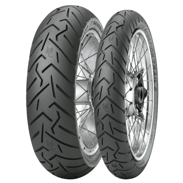 Pirelli Scorpion Trail II Coppia Pneumatici Estivi 150/70 R 17 M/C 69V TL + 110/80 R 19 M/C 59V TL