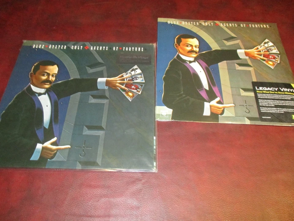 BLUE OYSTER CULT VERIFIED AGENTS OF FORTUNE COMPARISON 180G + LEGACY VINYL SET - Image 1 of 1