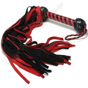XR Suede Flogger Sensual Desire Erotik Bondage Leder umwickelter Griff Rollenspiel - Bild 1 von 1