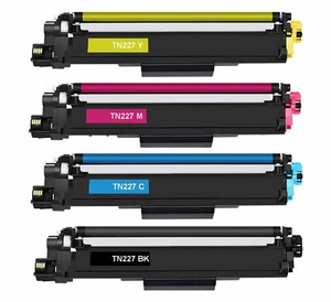 4PK TN223 TN227 Brother Toner Cartridge HL-L3290CDW MFC-L3710CW MFC-L3750CDW - Picture 1 of 1