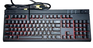 Corsair Gaming Strafe Mechanical USB Wired Red LED Backlit Keyboard RGP0046 - Picture 1 of 5