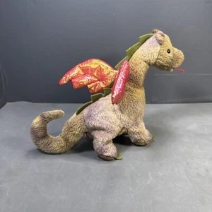 Ty Originale Beanie Baby SCORCH IL DRAGO 1998 Ritirato NUOVO con etichette - Foto 1 di 7