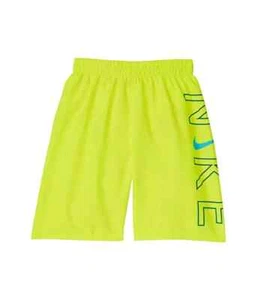 Nike L3630 Boys Lemon Nike Logo Breaker Volley Shorts Size M - Picture 1 of 3