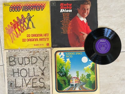 60's & 70's Pop Album Lot LP Buddy Dion Jackie McKendree Vinyl 5 Total - Image 1 of 4