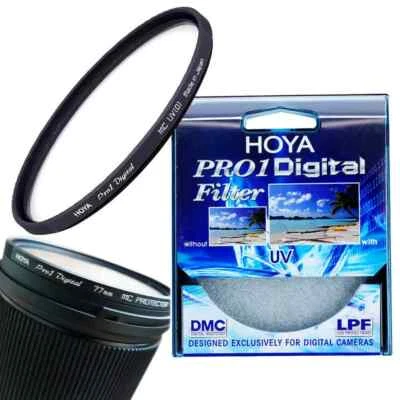 HOT HOYA PRO-1 Digital UV Slim Camera Lens Filter 52 55 58 62 77 82mm 2023 - Image 1 of 2