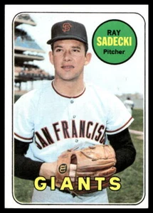1969 Topps #125 Ray Sadecki San Francisco Giants NR-MINT SET BREAK! - Picture 1 of 2