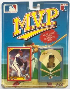 JIM ABBOTT MVP Pin & Score Baseball Card (1990, ACE Novelty) California Angels - Picture 1 of 4