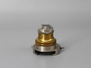 Leitz Wetzlar Microscope Objective 2 6x Polarising Brass - Picture 1 of 4