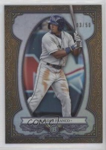 2019 Bowman Sterling Continuity Gold Refractor /50 Wander Franco #BS-10