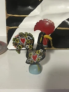 ¡Estatuilla colorida de GALO y sus 5 amigos! Pavos, Minah, pájaros rojos - Imagen 1 de 10