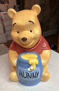 Winnie the Pooh Cookie Jar Vintage Ceramic Genuine - Picture 1 of 10