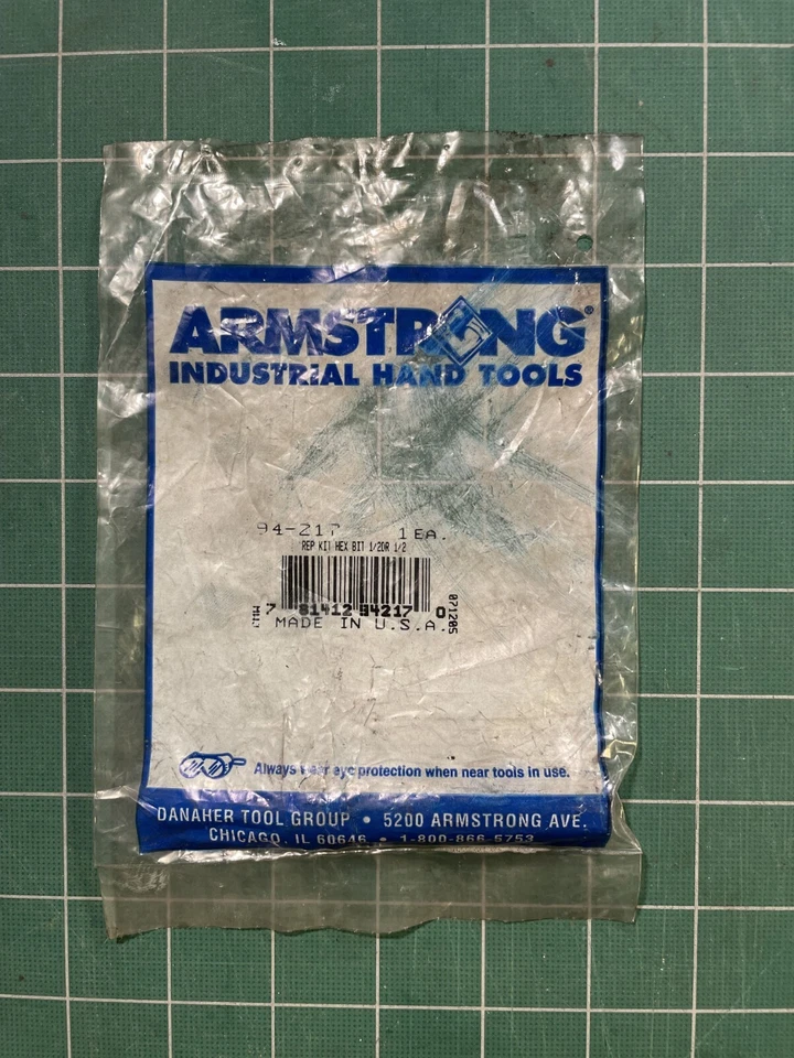 NIB Armstrong large hex (2) 1/2" 94-217 (1) 14mm 39-719 - Image 1 of 4
