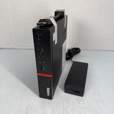 Lenovo ThinkCenter M700 Core i3 Windows 11 Pro Mini PC 256GB M.2 SSD 16GB RAM Foto 1 de 4