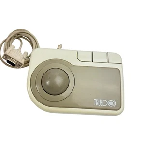 Ancienne souris trackball Truedox 3 boutons connecteur 9 broches modèle 300 - Photo 1/6