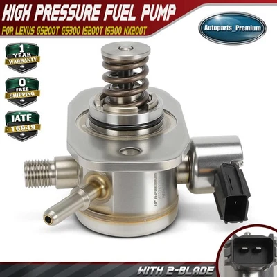 High Pressure Fuel Pump for Lexus GS200t GS300 IS200t IS300 NX200t NX300 RC200t - Image 1 of 4