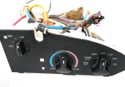 1997-2004 Ford Van Econoline E150 E250 E350 interruptor de controle de aquecedor ventilador fabricante de equipamento original W66 - Imagem 1 de 4
