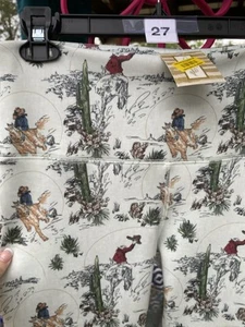 New Tasha Polizzi Jogger Legging Pants # 27 Cowboy Cactus Horse Western Large - Picture 1 of 8