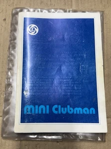 Genuine Austin Leyland Mini Clubman Instruction Book,Drivers Handbook, - Picture 1 of 7