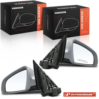 Espejo retrovisor térmico eléctrico negro para conductor y pasajero A-Premium para Audi A3 2006-2008 Foto 1 de 4