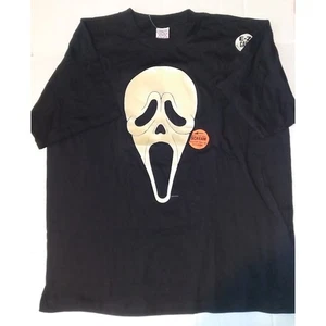 Vintage Scream Ghostface 90s Shirt XL Miramax Glow Stanley Desantis NO DRY ROT - Bild 1 von 9