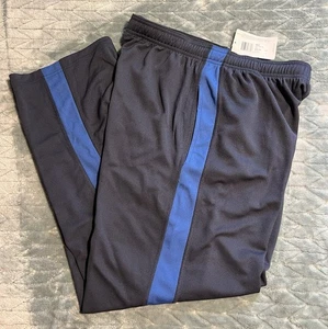 JOCKEY Casual Athletic Elastic Waist Pants Dark Blue Men’s Sz M *NEW with TAGS* - Picture 1 of 12