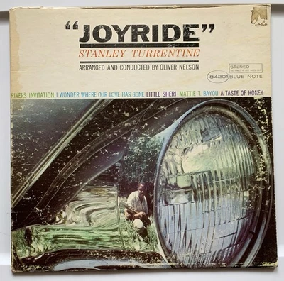 STANLEY TURRENTINE Joyride BLUE NOTE LP stereo NY van gelder ear t - Imagem 1 de 4