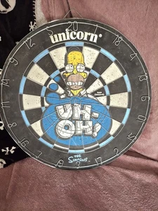 The Simpsons Unicorn Dartboard Vintage 20th Century Fox - Picture 1 of 3