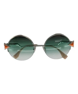 Gafas de sol FENDI montura redonda plateadas x beige FF 0243/F/S Foto 1 de 4