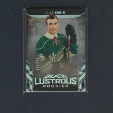 2017-18 Upper Deck Black Lustrous Rookies LR-LK Luke Kunin /299