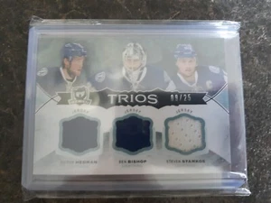 2014-15 Upper Deck The Cup Trios 09/25 Hedman Bishop Stamkos Card# C3-TBL - Picture 1 of 2
