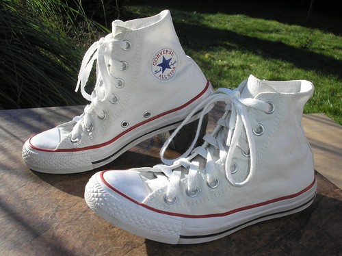 Sneakers originali Converse Chucks HI numero 36 bianche!!!