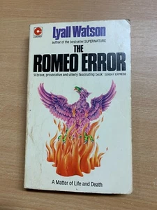 1976 LYALL WATSON "THE ROMEO ERROR" AWAKING AFTER DEATH PAPERBACK BOOK (P2) - Imagen 1 de 11